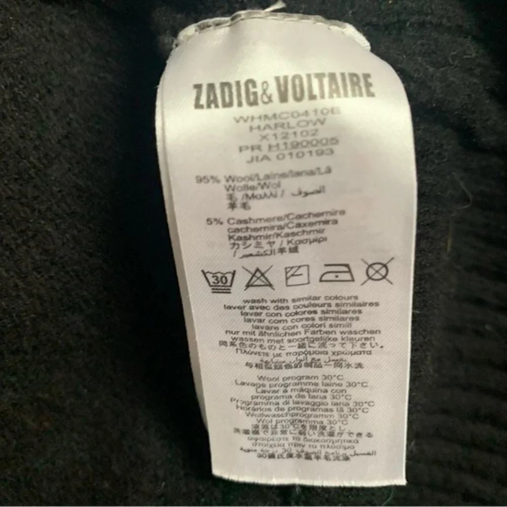 Zadig & Voltaire Sweater Dress Harlow Rock n Roll